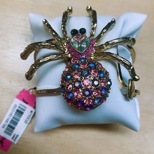 Betsey Johnson Spider Bracelet